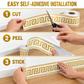 ⏳🔥LIMITED-TIME 50% OFF! ⏰Self-Adhesive Skirting Board Border Sticker🏠