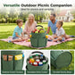 🌳 50% OFF! 🧺 Foldable Storage Basket – Pockets, premium fabric & 28x28cm ✨