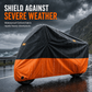 🏍️🌧️🛡️Waterproof Motorcycle Cover with Lock Holes