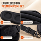 ✈️😴✨Integrated Memory Foam Travel Pillow and 3D Blackout Sleep Eye Mask Set for Travel Neck Support