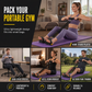 💪🏋️✨Multifunctional Pedal Resistance Band Elastic Pull Rope for Abdominal Exercise Home Workout Yoga and Pilates Fitness for Men and Women