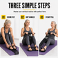 💪🏋️✨Multifunctional Pedal Resistance Band Elastic Pull Rope for Abdominal Exercise Home Workout Yoga and Pilates Fitness for Men and Women
