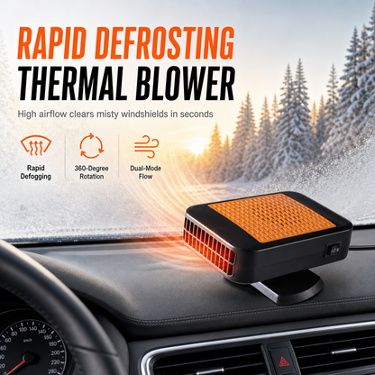 ❄️🔥Winter New Arrivals 50% OFF !!🚗 Portable 12V Car Windscreen Defroster & Demister Fan – Rapid Defrosting Thermal Blower 🚗💨