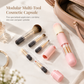 💄 50% Off Now ✨ Portable Retractable Makeup Brush Set — 5-in-1 Travel Capsule 🧳