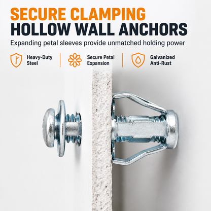 🔩🧱✨Lantern-Shaped Hollow Wall Anchors and Expansion Screws