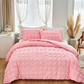 ⏳🔥LIMITED-TIME 50% OFF! ⏰🛏️ Minimalist Seersucker Duvet Cover Set – 3-Piece Solid Color Bedding Set, Soft & Breathable for Bedroom ✨