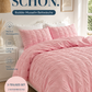 ⏳🔥LIMITED-TIME 50% OFF! ⏰🛏️ Minimalist Seersucker Duvet Cover Set – 3-Piece Solid Color Bedding Set, Soft & Breathable for Bedroom ✨