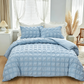 ⏳🔥LIMITED-TIME 50% OFF! ⏰🛏️ Minimalist Seersucker Duvet Cover Set – 3-Piece Solid Color Bedding Set, Soft & Breathable for Bedroom ✨