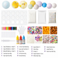 ✨LIMITED TIME 50% OFF!🎁🎨DIY Squeeze Ball Making Kit – Slow Rising, Leak-Proof, Fun Craft