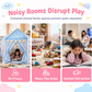 🏰💖✨Kids Indoor Play Tent Princess Castle Secret Base Bed Tent Playhouse for Toddlers