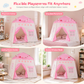 🏰💖✨Kids Indoor Play Tent Princess Castle Secret Base Bed Tent Playhouse for Toddlers