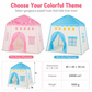🏰💖✨Kids Indoor Play Tent Princess Castle Secret Base Bed Tent Playhouse for Toddlers