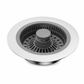 🚰💧✨Kitchen Sink -Up Drain Stopper with Stainless Steel Body and ABS Strainer Basket Filter Plug