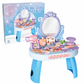 👑🎀💖Kids Pretend Play Makeup Vanity Table Toy Set with Princess Accessories