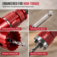 📢📢 50% OFF⚙️Quick-Release Hole Saw Arbor – Core Ejection Mandrel for Bi-Metal, Woodworking & Pipe Hole Saws