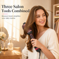 💇‍♀️Multi Functional Hair Dryer Brush and Hot Air Styler for Hair Straightening and Curling Wet and Dry Hair💕✨