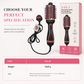 💇‍♀️Multi Functional Hair Dryer Brush and Hot Air Styler for Hair Straightening and Curling Wet and Dry Hair💕✨