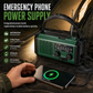 📻🌩️Portable Solar and Hand Crank Rechargeable Radio🔦